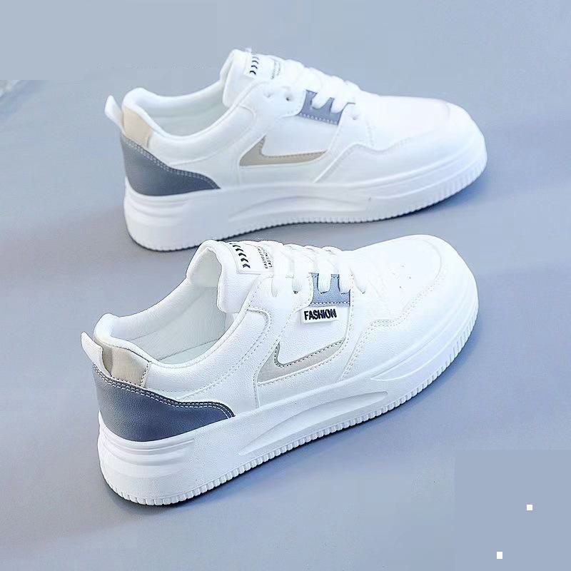 Женские белые кожаные водонепроницаемые повседневные кроссовки весна/лето 2023 г.