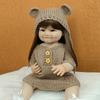 Полностью силиконовая детская виниловая игрушка Bebe, реалистичные куклы-реборн, реалистичная 50 см кукла для новорожденных девочек, игрушка-принцесса для малышей в подарок
