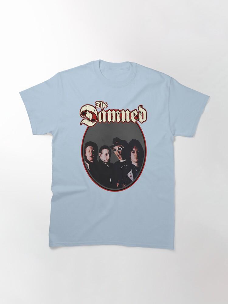 The Damned The Damned Members Portrait Classic T-Shirt