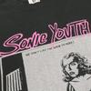 Blurhms [x Sonic Youth] Черная футболка с принтом "We don't like" Топы 4 черныхПодержанный