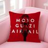 Классический итальянский бренд MMoto Guzzi Наволочка для подушки Короткий плюш Невидимая молния Комната Диван Чехол на подушку