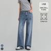 Forest Fit 3 4 Length Stretch Banding Wide Fit Wash Denim