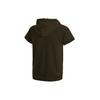 Jordan Dri-FIT Zion Быстросохнущая спортивная толстовка с вышитым логотипом и короткими рукавами, мужская толстовка с капюшоном зеленого цвета DA9843-010
