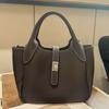 Womens Genuine Leather Bucket Bag Crossbody Shoulder Handbag Premium Daily Use