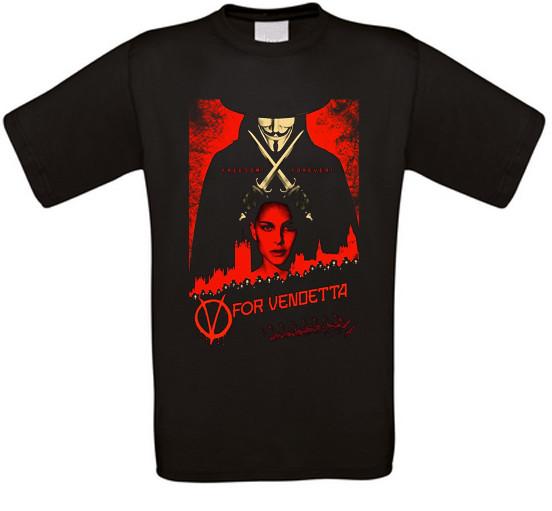 V per Vendetta V come Vendetta Guy Fawkes Movie Culto T-Shirt