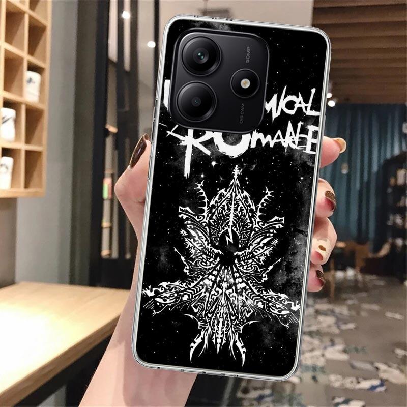 My Chemical Romance MCR Мягкий чехол для телефона для Xiaomi Redmi Note 14 14S 13 12S 12 11S 11 11E Pro Plus 11T 10S 10 9S 5G Узор Чехол