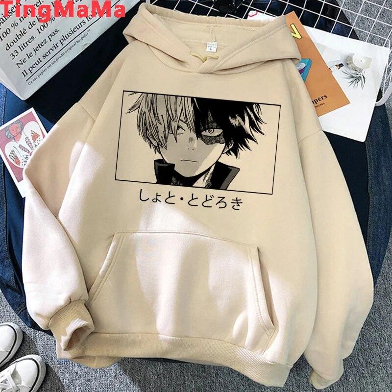 My Hero Academia Shoto Todoroki Dabi Bakugou толстовки унисекс с принтом Харадзюку Корея Ulzzang унисекс одежда толстовка y2k эстетика унисекс толстовка
