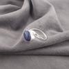 Lapis Lazuli Gemstone Ring 925 Sterling Silver Jewelry Blue Stone Ring For Gift RR-53-31