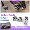 Foot Pedals for Mitsubishi Lancer EX 2008~2017 Galant Fortis Car Fuel Rest Brake Accelerator No Drilling Alloy Covers Acessories