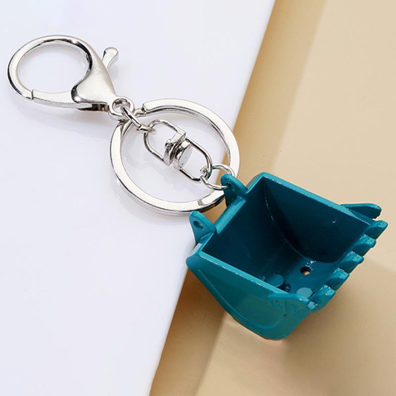 Бульдозер Креативные Подвески Брелок Брелки Кольца Держатель Декоративные Аксессуары