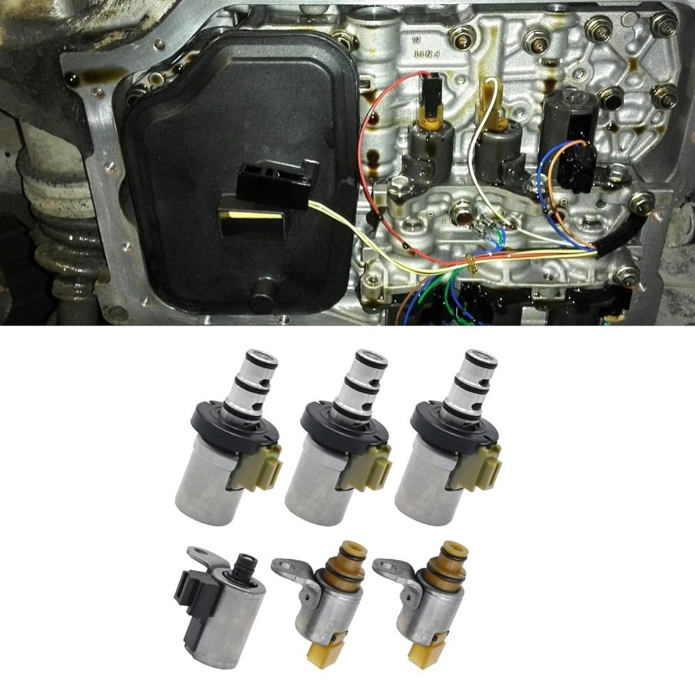 Комплект соленоидов трансмиссии Ford Fiesta Focus Mazda 4F27-E FN4A-EL (6шт)