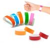 100Pcs/set Paper Colorful Paper Band Tamper-Proof Identification Wristband Disposable Bracelets MIT