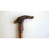 Antique Designer Dragon Head Handle Vintage Style Wooden Walking Stick Cane Gift