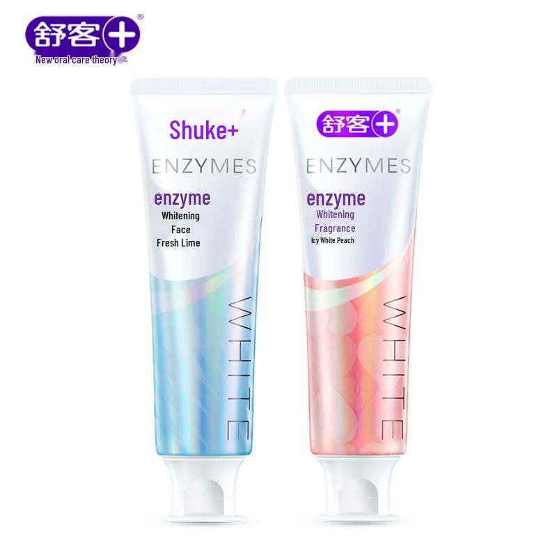 Saky Enzyme Whitening Toothpaste Duo Pack