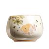 Plant Ash Big Head Goldfish Teacup Large Ceramic Tea Cup Creative And Cute Master Cup Single Cup High Value Teacup
