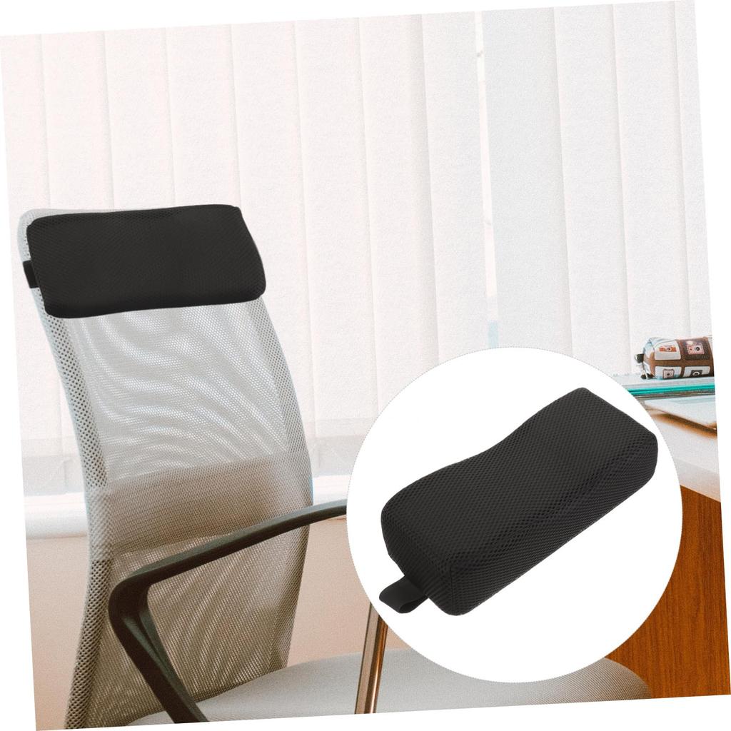 BESTOYARD Кресло с подголовником, Подушка для шеи с сеткой из губки из травы, Кресло для отдыха, Вращающееся кресло, Пороловый подголовник, Сиденье с высокой спинкой, Дышащее, Мягкое, Дорожное