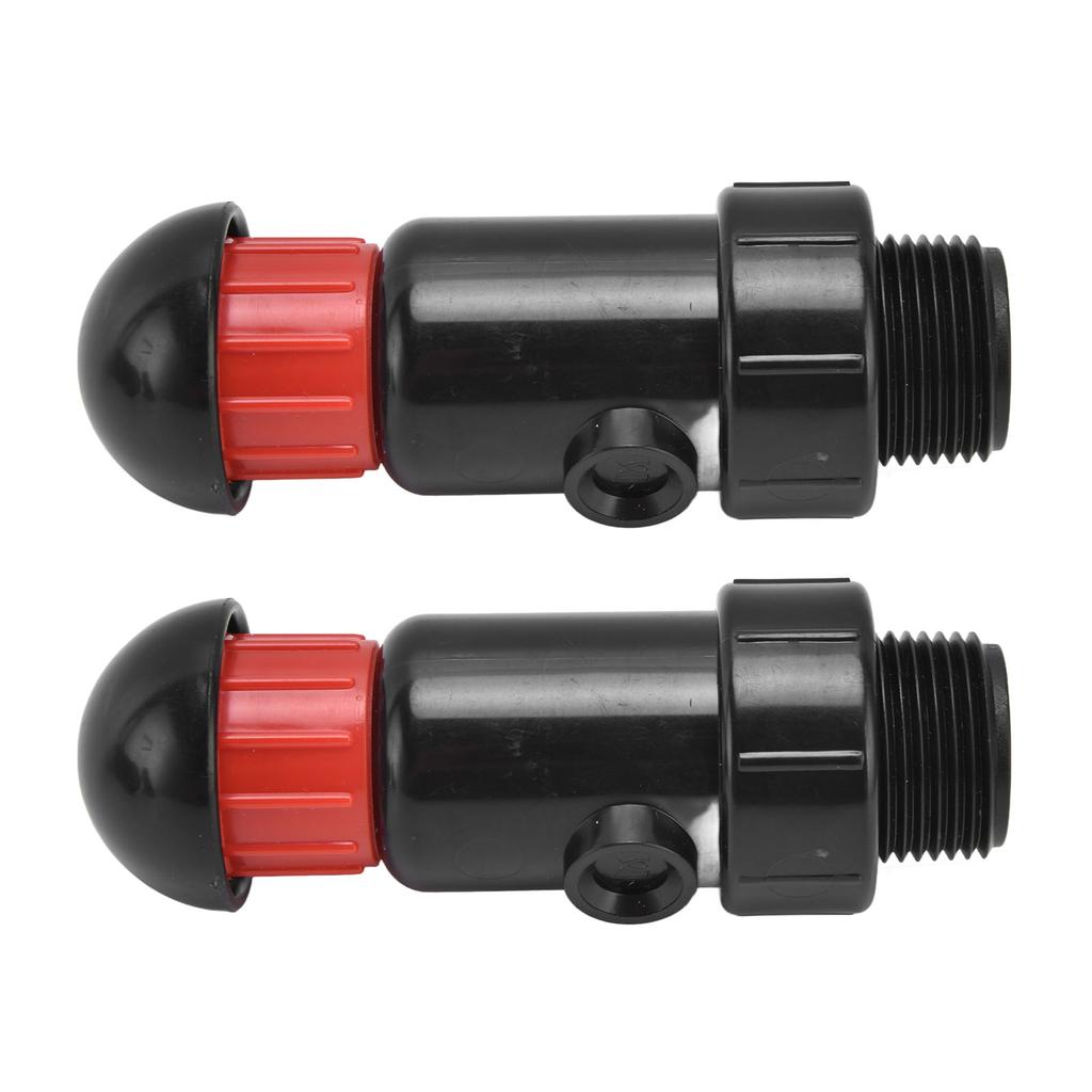 2 шт. Ирригационный выпускной клапан Наружная резьба G3/4 Простое использование Хорошая герметизация Автоматический впускной клапан