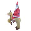 Christmas Halloween Santa Reindeer Inflatable Costume for Outdoor Party or Performance