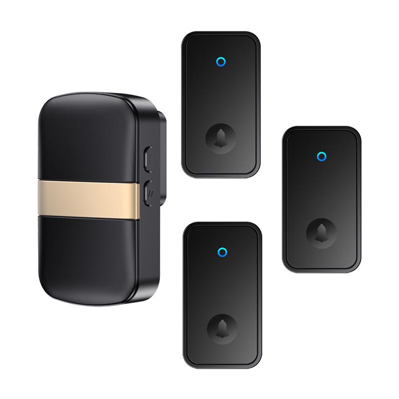 Wireless Waterproof Self-Powered Doorbell for Home with Ultra-Long Range and Remote Control for Elderly.