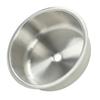 RV Round Sink Wash Basin 304 Stainless Steel 400x400x160mm Rust Resistant Large Capacity for Yacht Motorhome