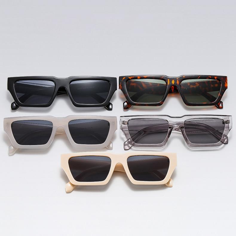 Superhot Eyewear 13546 Fashion 2022 Vintage Women Rectangle Trendy Cateye Sunglasses