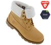 Timberland Linden Woods WP Fleece Boots — женские зимние ботинки из кожи на подкладке из пшеницы ORIGINAL Shoes
