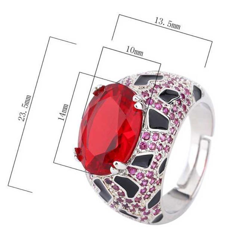 Sace Gems Классическое кольцо из медного сплава с цирконом, женские ювелирные изделия, свадебный подарок для вечеринки
