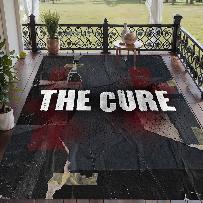 Soft Floor Carpet The Cure Pattern Area Rug Decorative Mat For Home Room Decoration