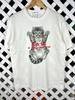 Vintage 2000 Bug Me At Your Own Risk Anxious Cat Tshirt / Medium