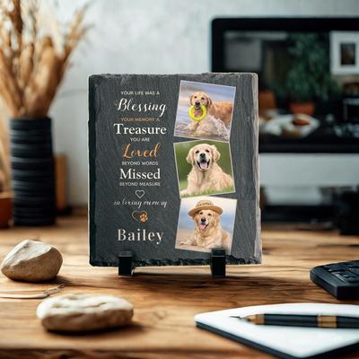 Мемориальный камень для собаки, надгробный камень в память о скорби, временный надгробный камень для могилы