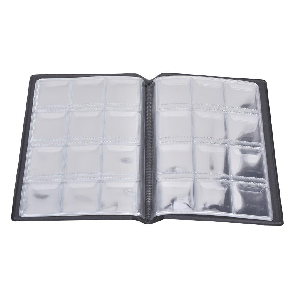 120 карманов 10 страниц   Книга-альбом для коллекции   Размер Держатель для коллекционирования денег