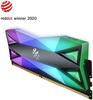 XPG DDR4 D60G RGB 32GB 3600MHz Desktop Memory Kit Gray (2x16GB) PC4-28800 CL18-22-22 U-DIMM (AX4U360016G18I-DT60)