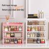 Elegant White Pull-Out Drawer Vanity Storage Cabinet for Cosmetics