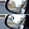 2 шт. Автомобильное зеркало заднего вида для слепых зон, широкоугольный объектив, регулируемый на 360 градусов, безрамное, выпуклое боковое вспомогательное зеркало, автозапчасти