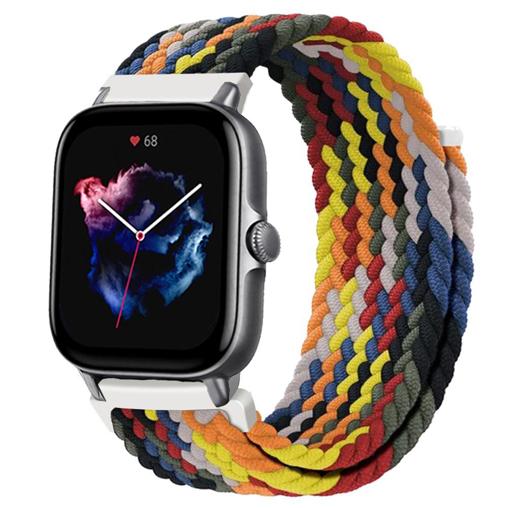 Band For Amazfit GTS/4/2/2e/3/GTS2 Mini/GTR/4/3/Pro/GTR2/47mm/stratos Braided Elastic 20mm/22mm watch Bracelet Amazfit bip strap