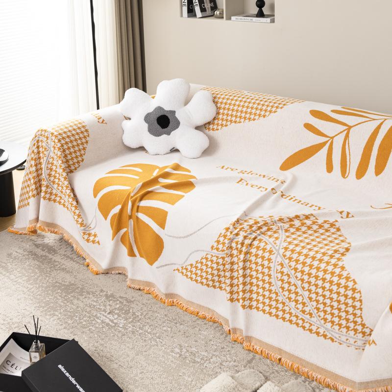 Чехол для дивана-полотенца, тканевый чехол для дивана, универсальный полный чехол из синели, универсальное одеяло для дивана Four Seasons