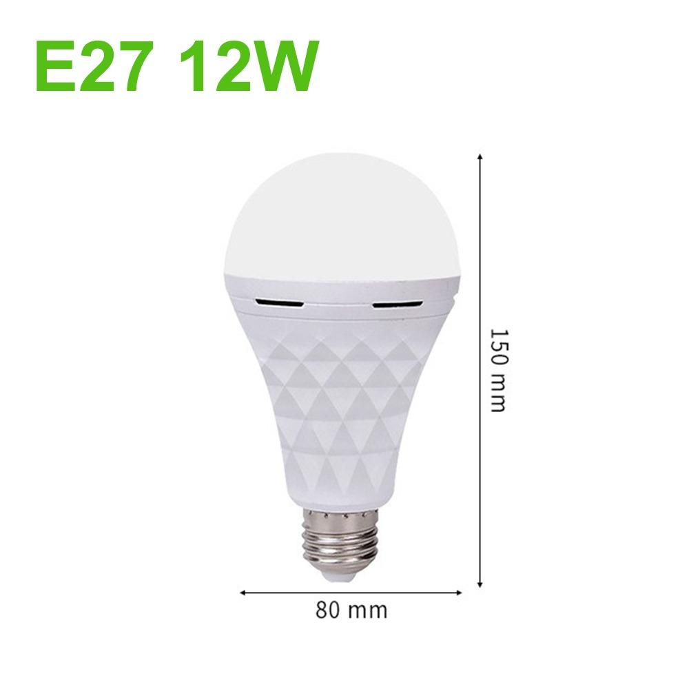 Rechargeable Emergency Light Bulb E27 Emergency Bulb New LED Bulb Light Home