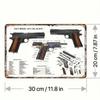 Винтажная металлическая жестяная табличка Настенный декор 20x30 см