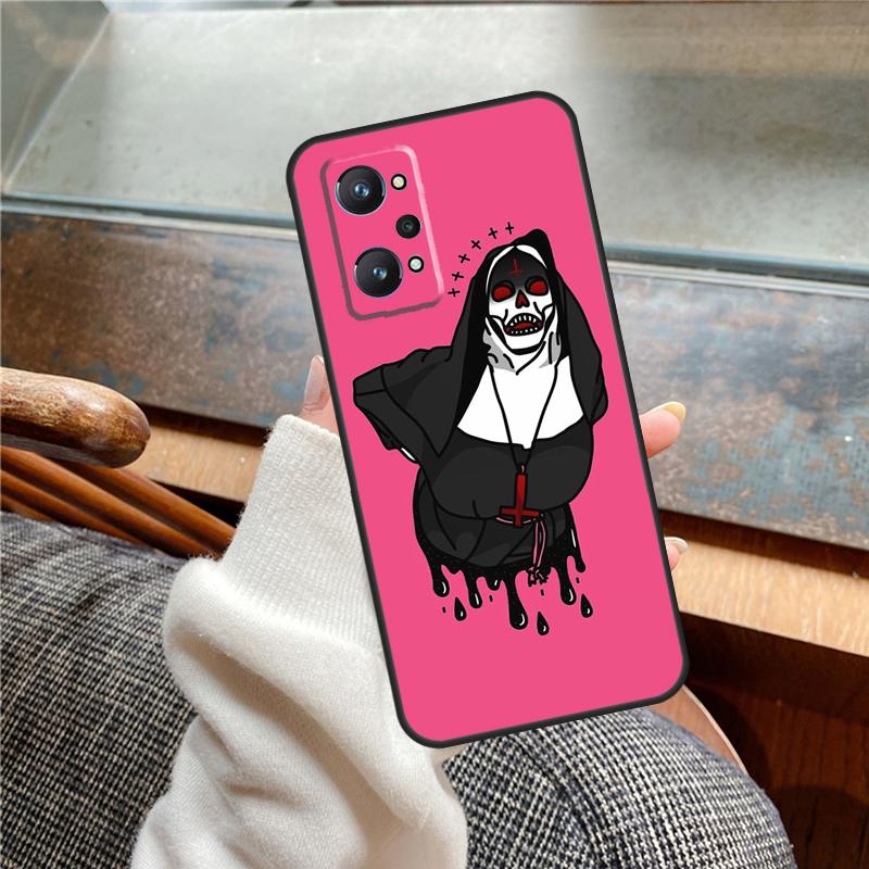 Sister Style Nun Sexy Girl Case For Realme 15 Pro 11 12 13 14 Pro Plus C65 C67 C61 C53 C55 C51 C25 C63 C71 C75 GT6 GT7