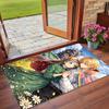 Crystal Velvet Rug Soft Non Slip Indoor Floor Mat Home DecorHowl's Moving Castle
