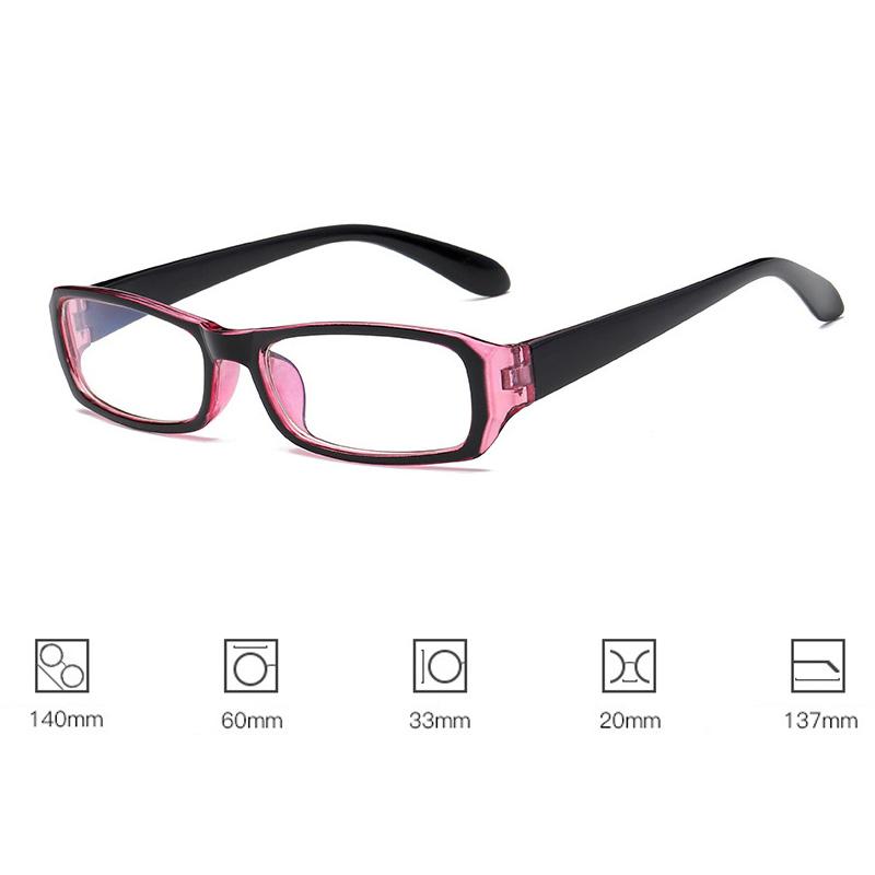 Очки для близорукости с защитой от синего света, женские и мужские компьютерные очки для близорукости, очки для близорукости с минус диоптриями от 0 до -4,0