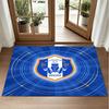 Sheffield Wednesday Design Crystal Velvet Rug Soft Decorative Mat for Bedroom Entrance