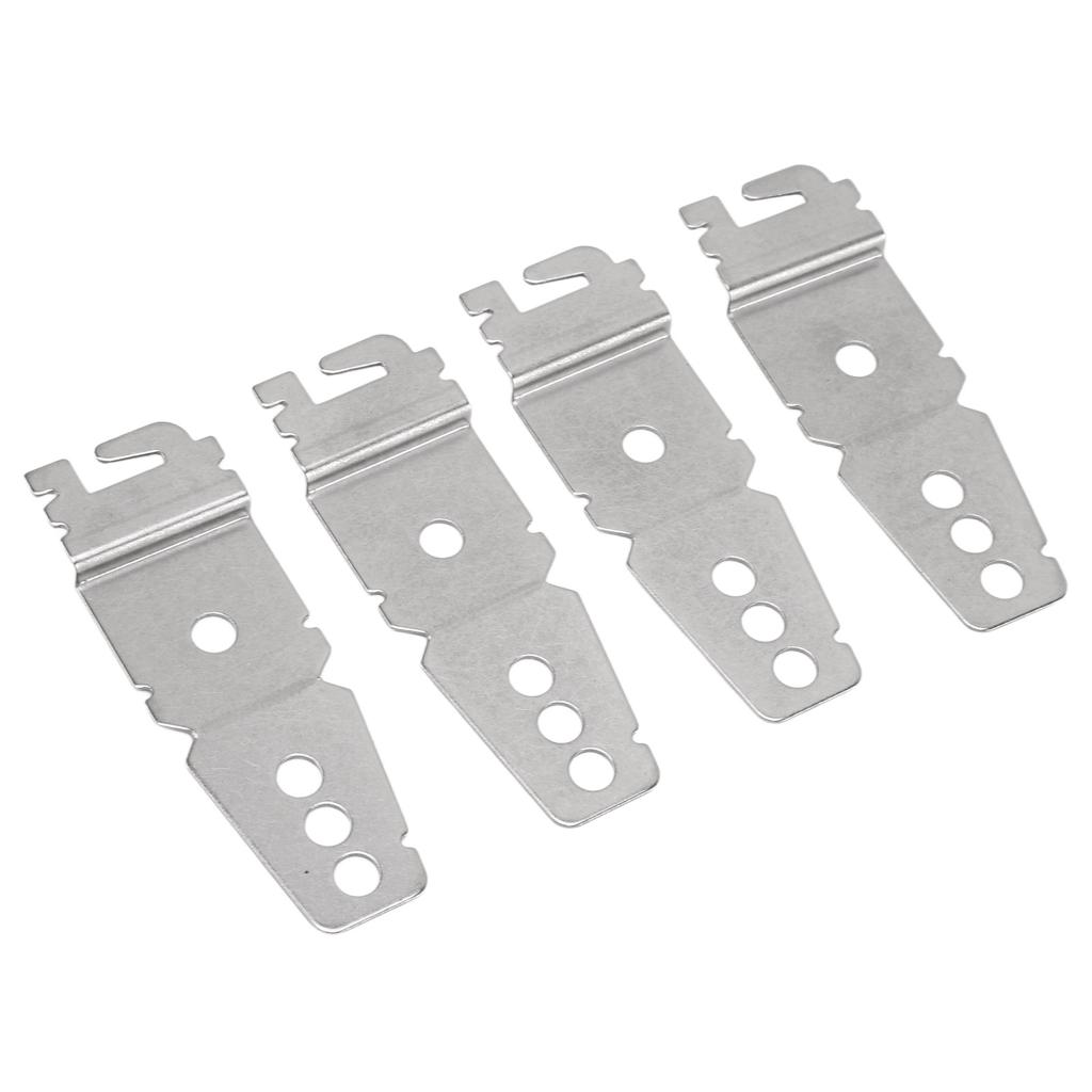 4 шт. Монтажный кронштейн для посудомоечной машины из нержавеющей стали с винтами для крепления посудомоечной машины под столешницей