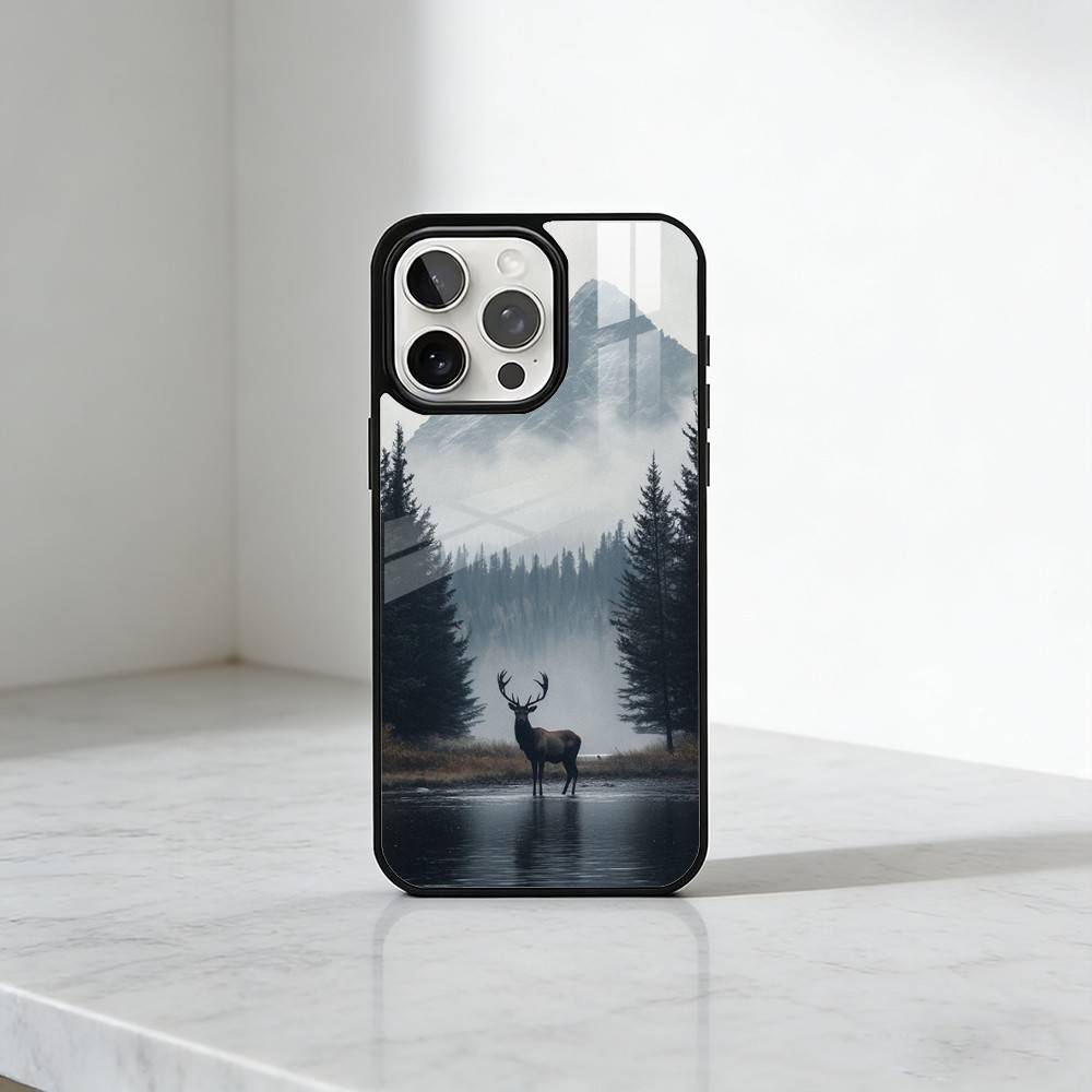 Elk In my Dream Forest Phone Case For iPhone17,16,15,14,13 Plus,Pro Max Magnetic For Magsafe Wireless Charging