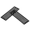 2pcsCelsiusset Aluminium Sand Ladders Recovery Board Ramp Tool for 1Celsius10 RC Crawler(Black)