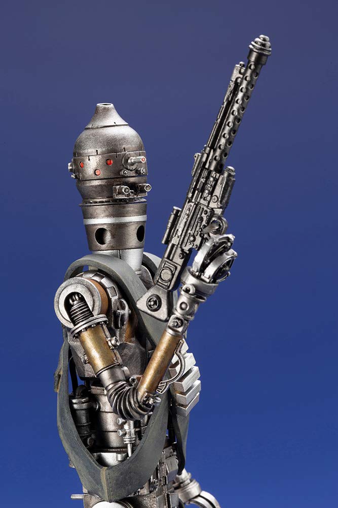 Фигурка STAR WARS из ПВХ, окрашенная, простая в сборке, ARTFX+ IG-11 1/10