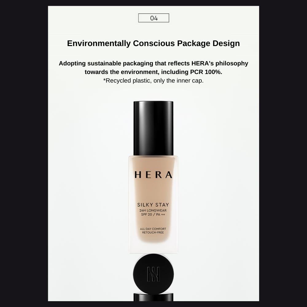 Hera SILKY STAY 24Ч СТОЙКОСТЬ SPF 20/ PA++ 30г