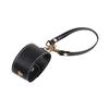 2PCS Portable Strap Holder with Clasp Women Beach Outdoor Snap-On Leather Glove Holder for Handbag Hat Towel
