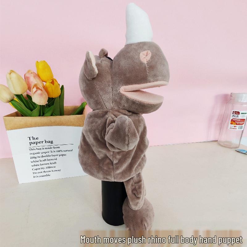 Мультяшная Животная Кукла-перчатка Плюшевая Кукла для Интерактивной Игры Детей