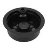 Reusable Coffee Pod PP Refillable Coffee Filter Capsule Cup with 4 Orange Lids Brush and Spoon for Coffee Makers